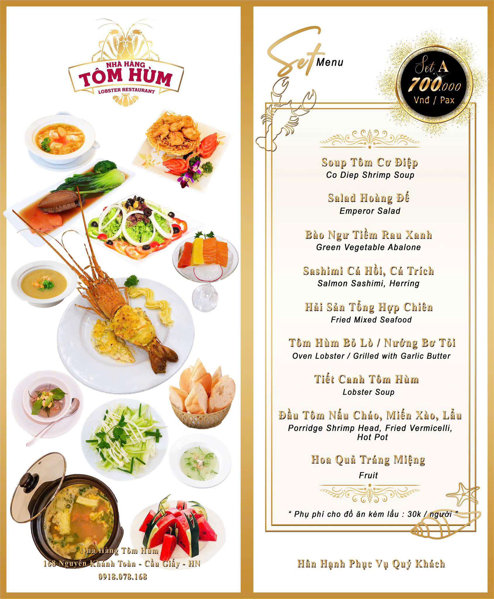  Nhà Hàng Tôm Hùm 168 Nguyễn Khánh Toàn