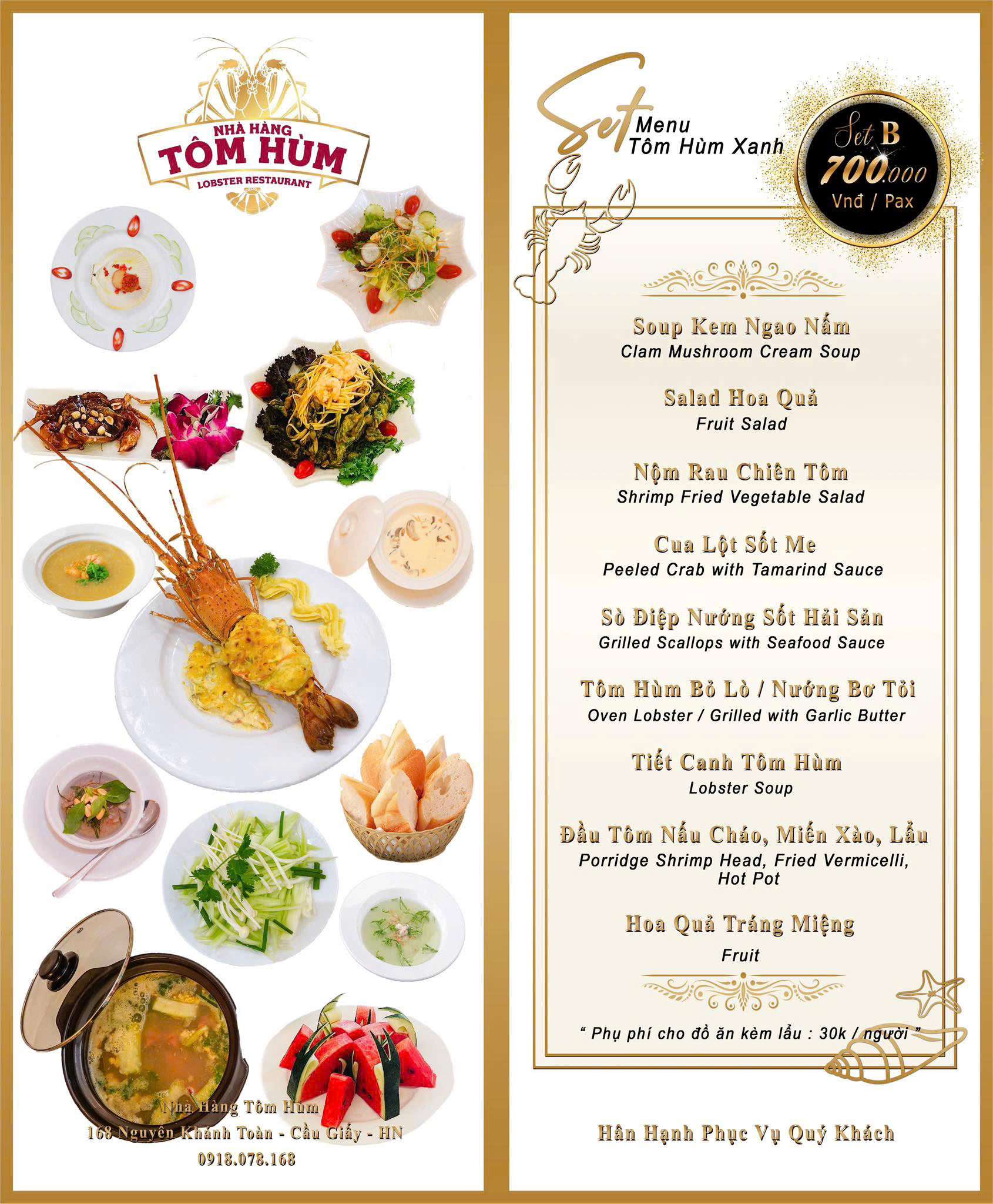  Nhà Hàng Tôm Hùm 168 Nguyễn Khánh Toàn